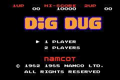 Famicom Mini 16 - Dig Dug